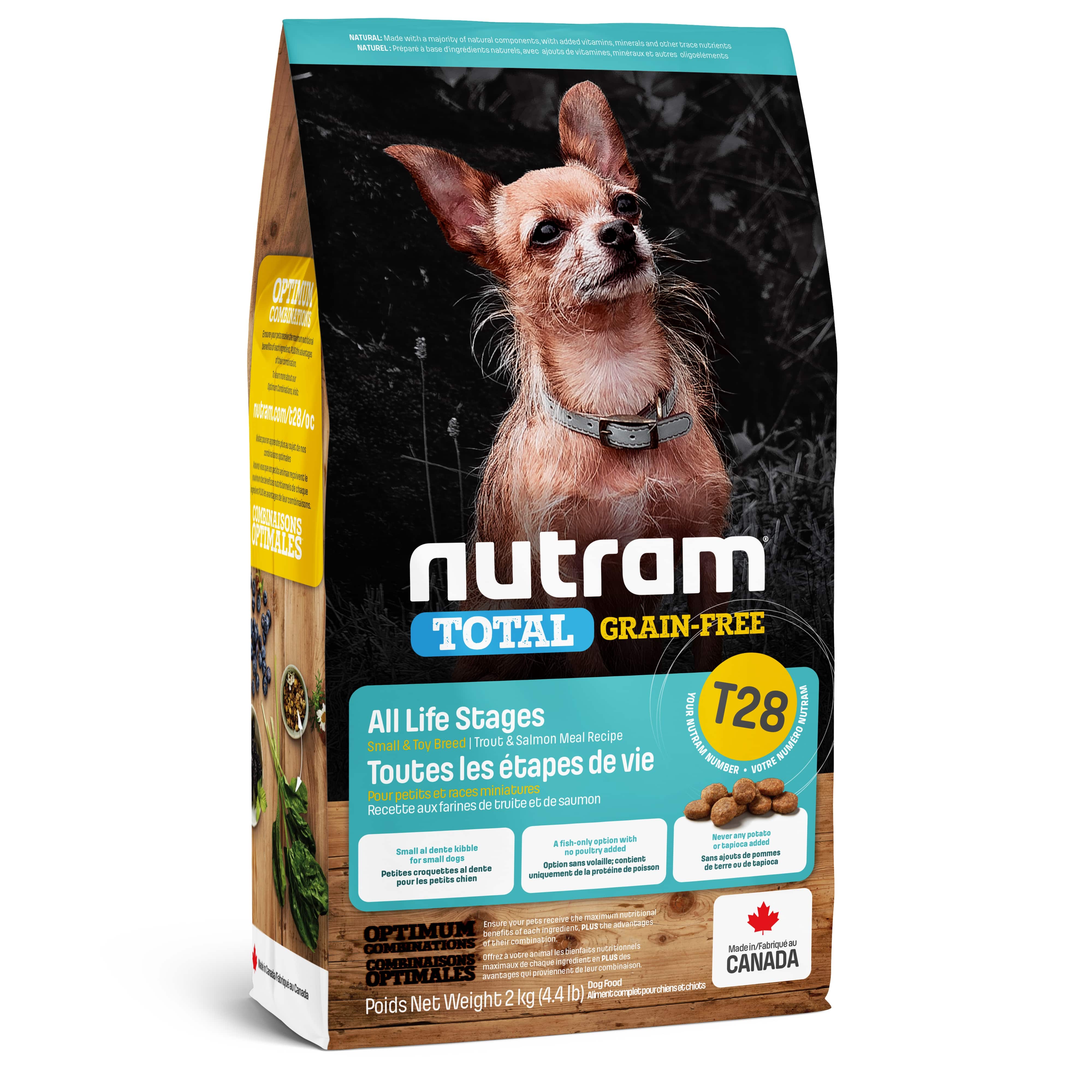 T28 Nutram Total Grain-Free® Salmon & Trout Small Breed Dog Food
