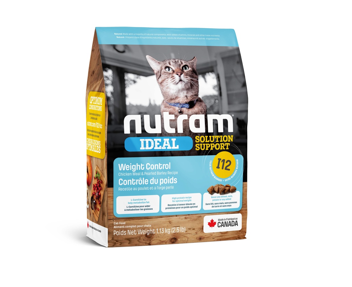 I12 Nutram Ideal Solution Support® Weight Control Cat Food